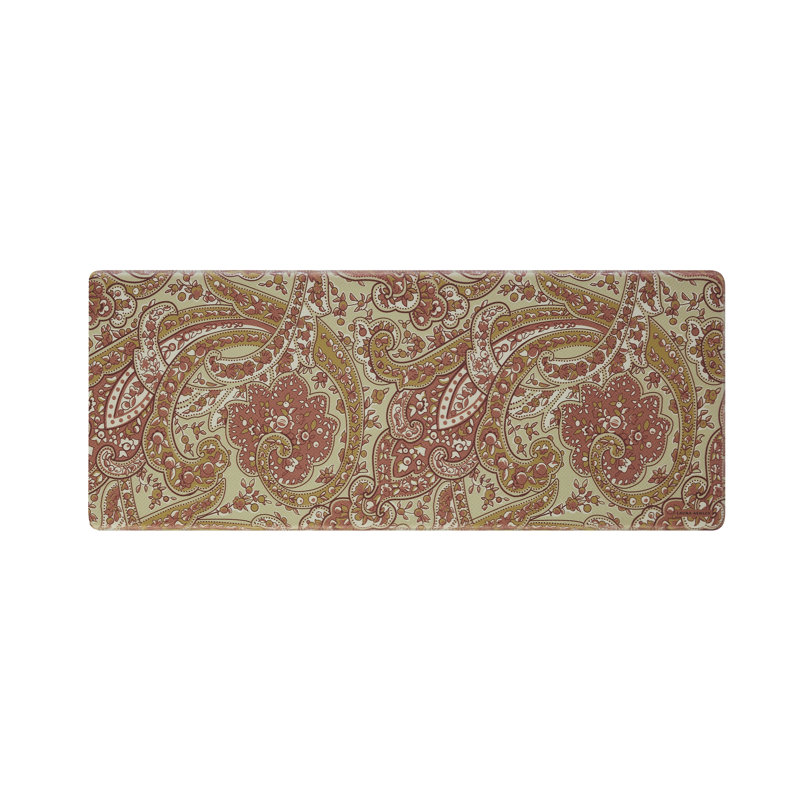 Laura Ashley Vanessa Wellness Anti-Fatigue Mat, Green, Rectangle 1'5" x 4'