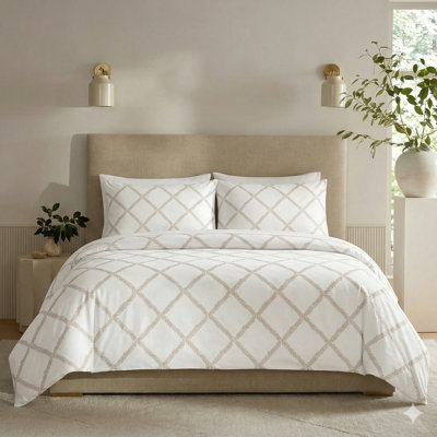 Laurel Trail Linen Duvet Cover Set with Pillowcases Quilt Cover Soft and Breathable