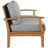 Marina Outdoor Patio Teak Sofa-1704479671