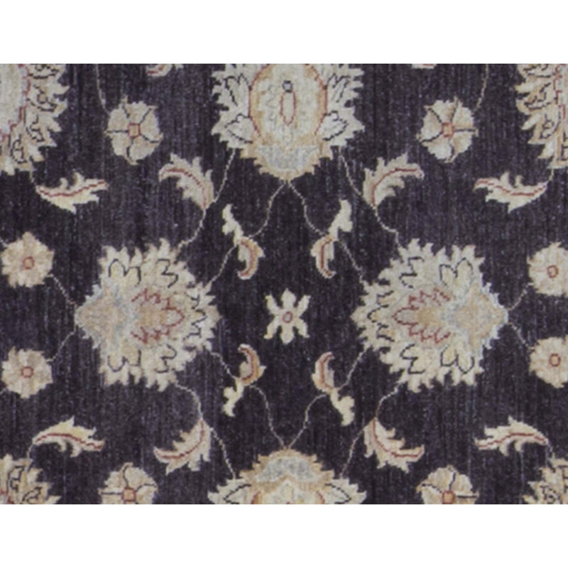 Tapis ivoire noué à la main de haute qualité
