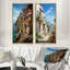 «Espagne Azure Coastline Village», 2 pièces-1138114098-1138114099