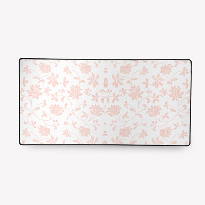 Grand sous-main à motif floral Lanny