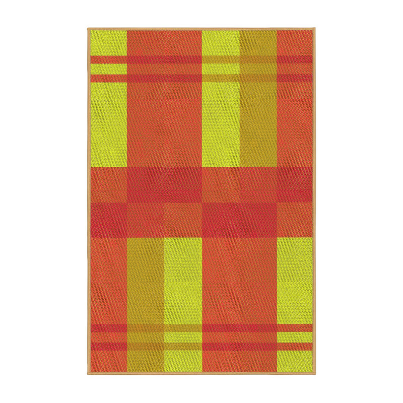 Performance Wool Abstract Indoor Rug, Rectangle 4' x 6'