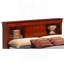 Lit de rangement charmant cerise