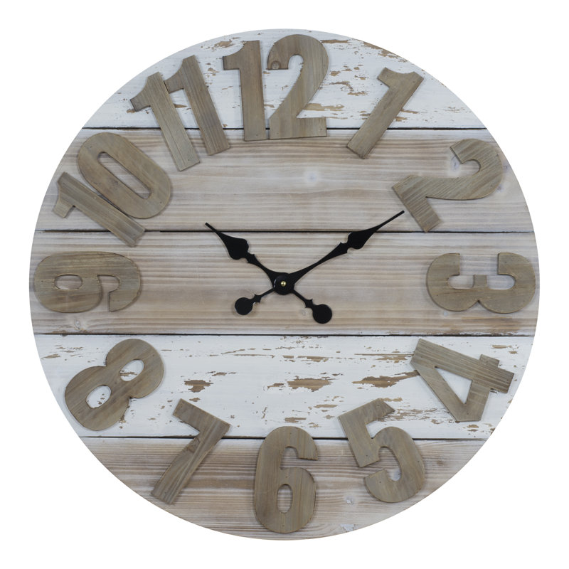 Walken Manufactured Wood Wall Clock