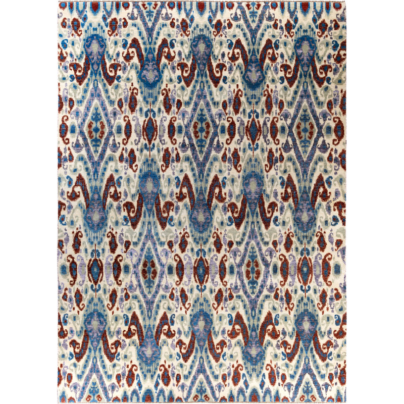 Overdyed One-of-a-Kind 9' 2" X 12' 2" Hand Knotted Area Rug