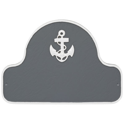 Anchor Arch Address Sign Plaque