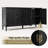 58" Wide Retro Sideboard Cabinet With Adjustable Shelves And 4 Doors-1605203832