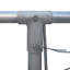 Newenton Galvanised Steel Kennel With Door-1754062824