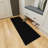 Indoor 2 ft. 7 in. x 6 ft. Black Non-Slip Area Rug For Living Rooms, Bedrooms, Offices, and Open Spaces-1197852505