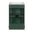 Meuble-lavabo de 20 po avec lavabo en céramique, ensemble de meuble-lavabo simple autoportant avec porte à fermeture douce, tablette réglable, style moderne-118774234