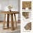 31.5-inch Small Round Dining Table For 2-4 People-2064060467