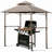 8 x 5 Feet Outdoor Barbecue Grill Gazebo Canopy, Beige
