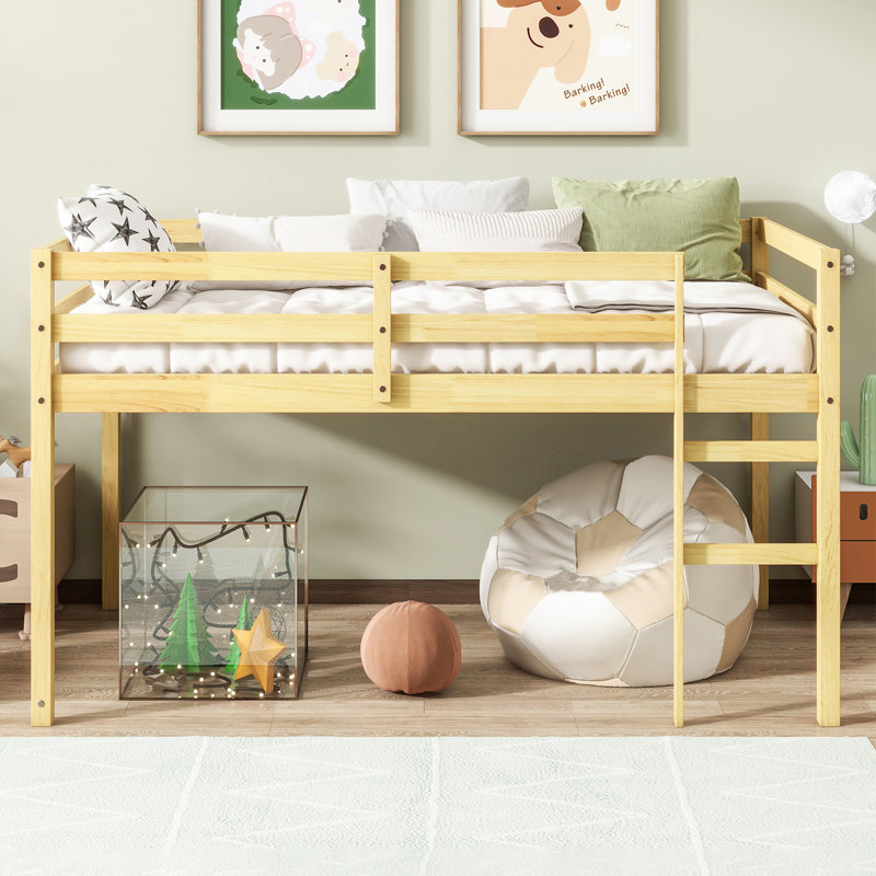 Lit mezzanine simple Orrtanna par Harriet Bee, Simple, Naturel