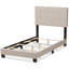 Lit tapissier standard capitonné Wortman-22599433