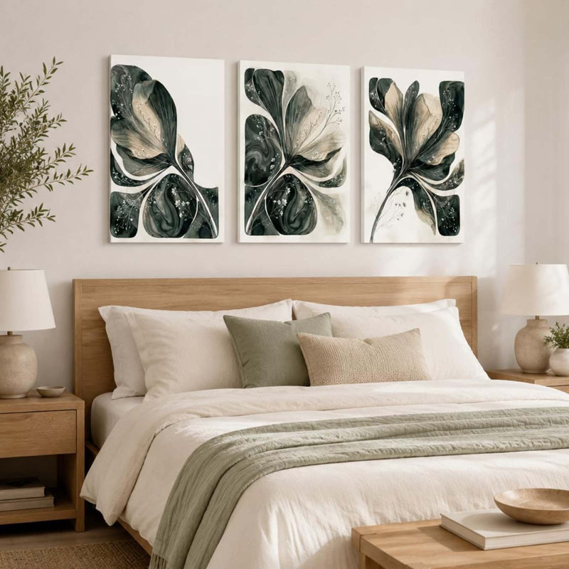 3 Piece Wrapped Canvas Wall Art