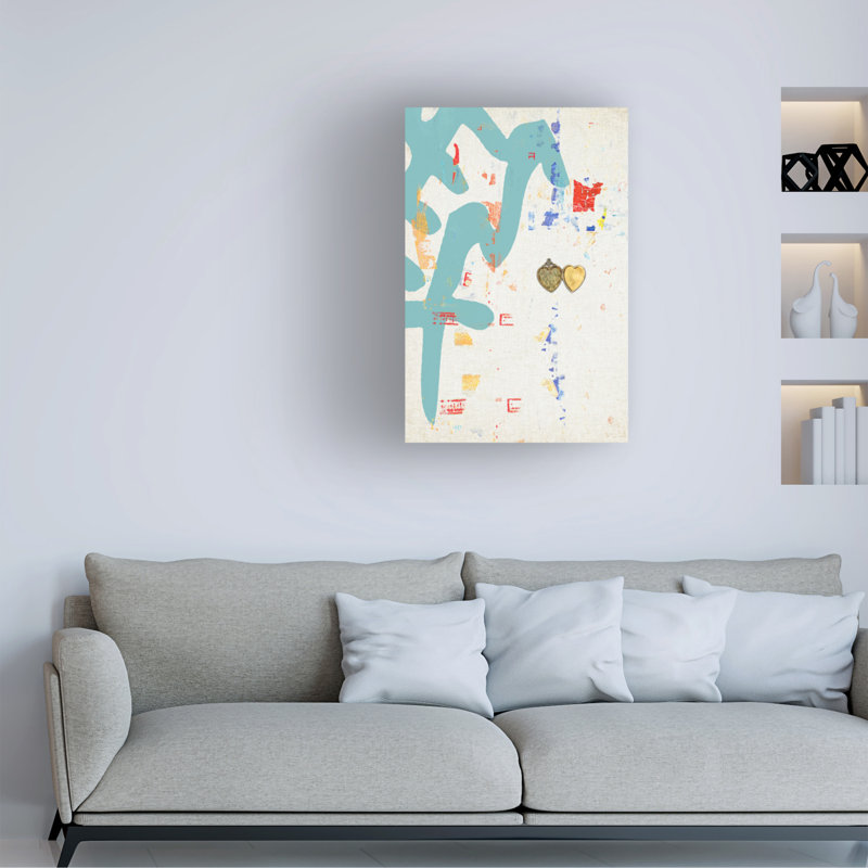 Art mural sur toile tendue - Éléments interactifs Opal I de Porter Hastings pour décoration de salon, de chambre à coucher ou de bureau - 16 x 24