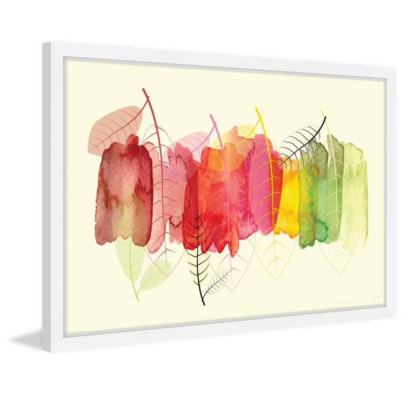 « couleurs de l’automne », reproduction d’art encadrée, 12 po x 18 po