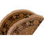 High-Quality Hand-Knotted Camel And Black Area Rug