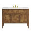 Meuble-lavabo sur pied simple 48 po avec plateau en bois manufacturé Modway Elysian-93027949-93027948