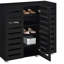 Euston 15 Pair 3 Door Shoe Storage Cabinet Modern-152166410