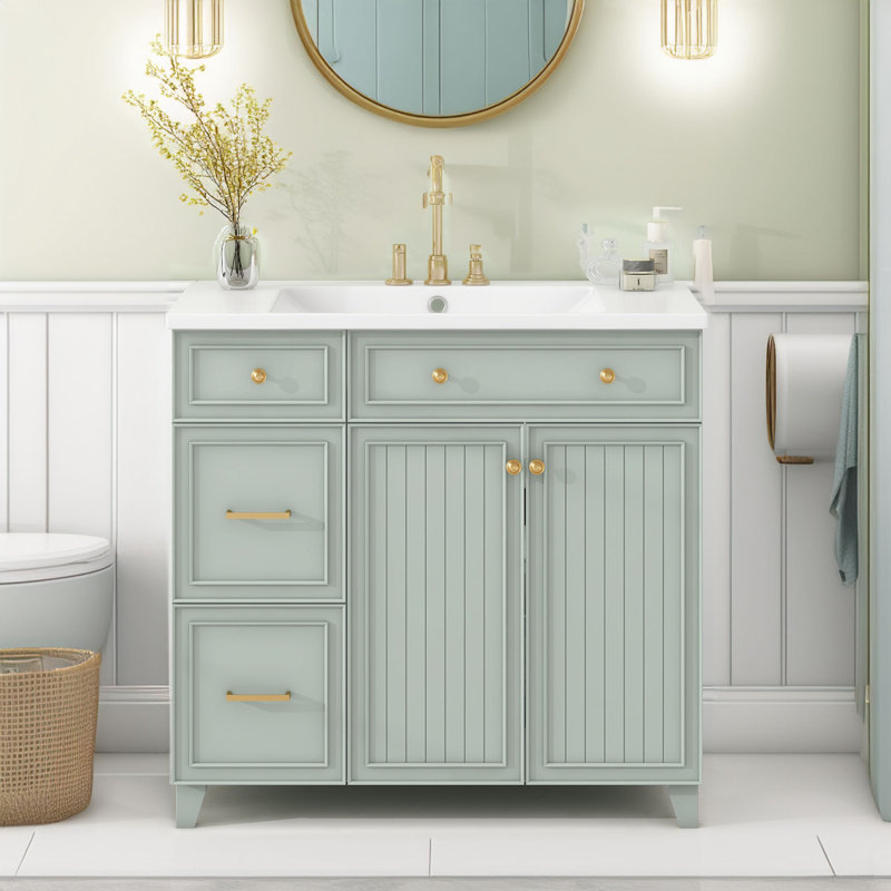 36'' Single Bathroom Vanity with Top