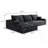 107" Cloud Sectional Couch With L-Shape Chaise