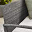 Ensemble de chaises et de table basse en rotin PE pour 4 personnes Kellsey - Jardin et patios