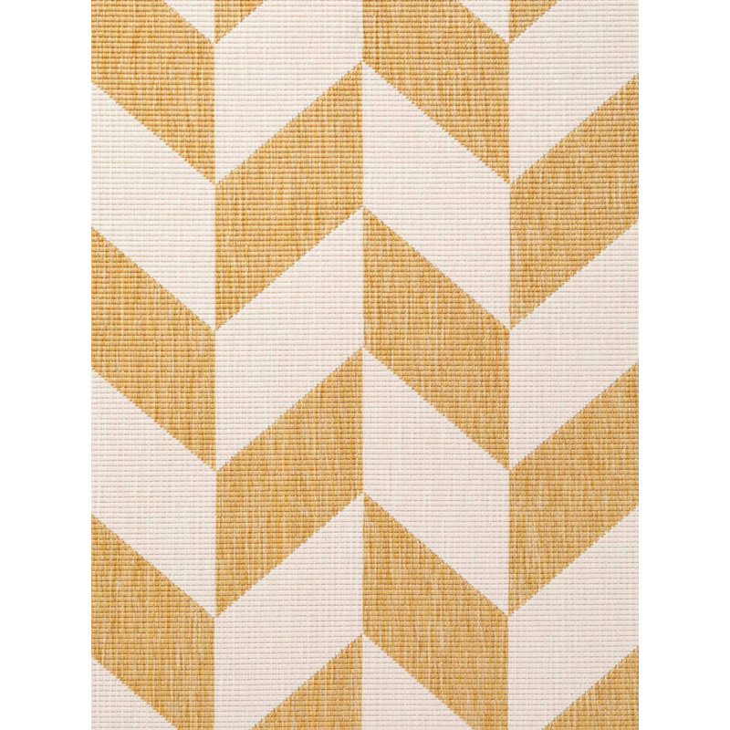 Derriyah Rectangle Geometric Indoor / Outdoor Area Rug, Rectangle 200 x 300 cm