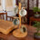 6-hook Bamboo Mug Tree  Coffee Cup Multifunctional Storage Rack
