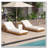 Solid Wood Lounge Chaise-510856094
