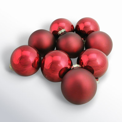 Glass Christmas Ball Ornament