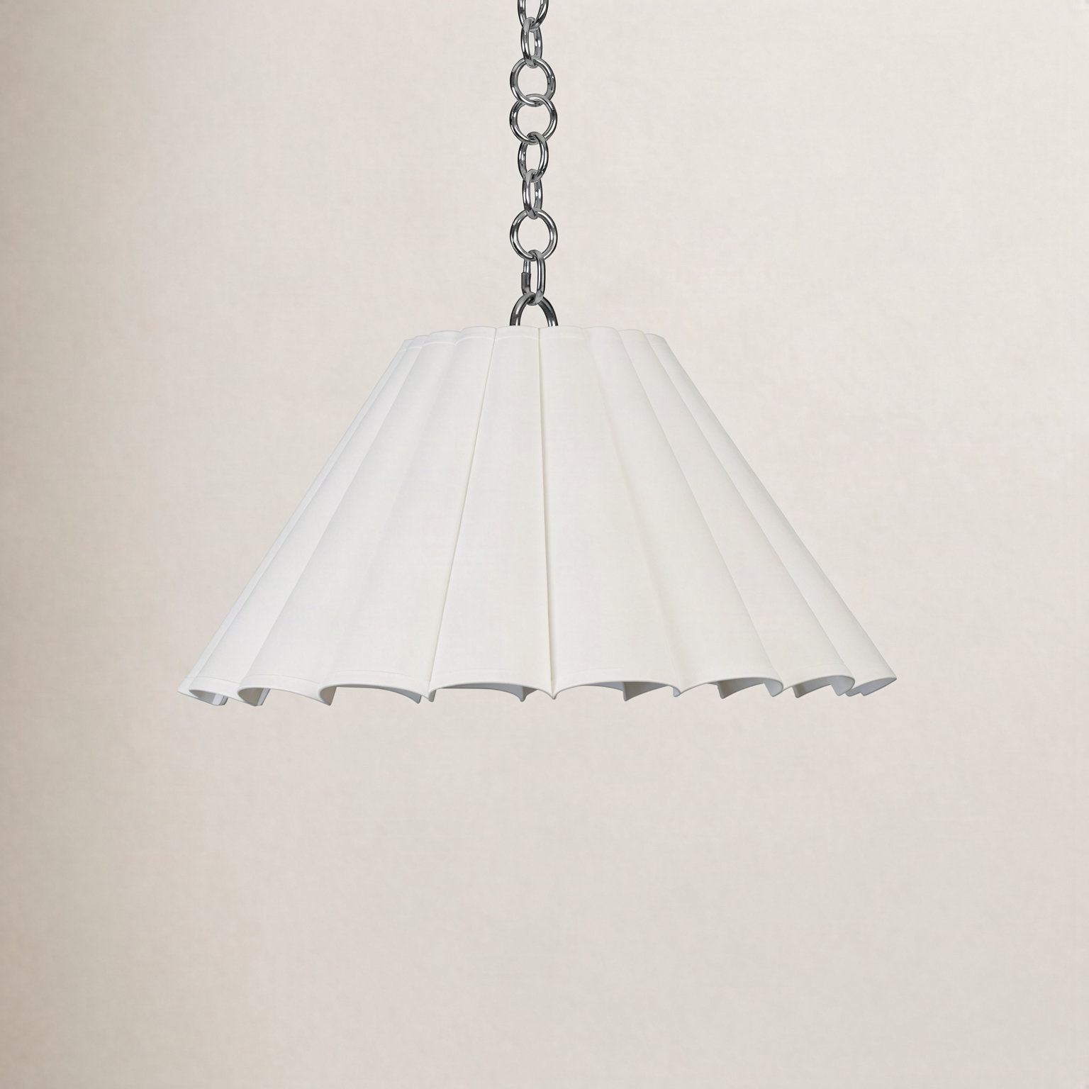 Classics Dimmable 3-Light Pendant, Polished Nickel