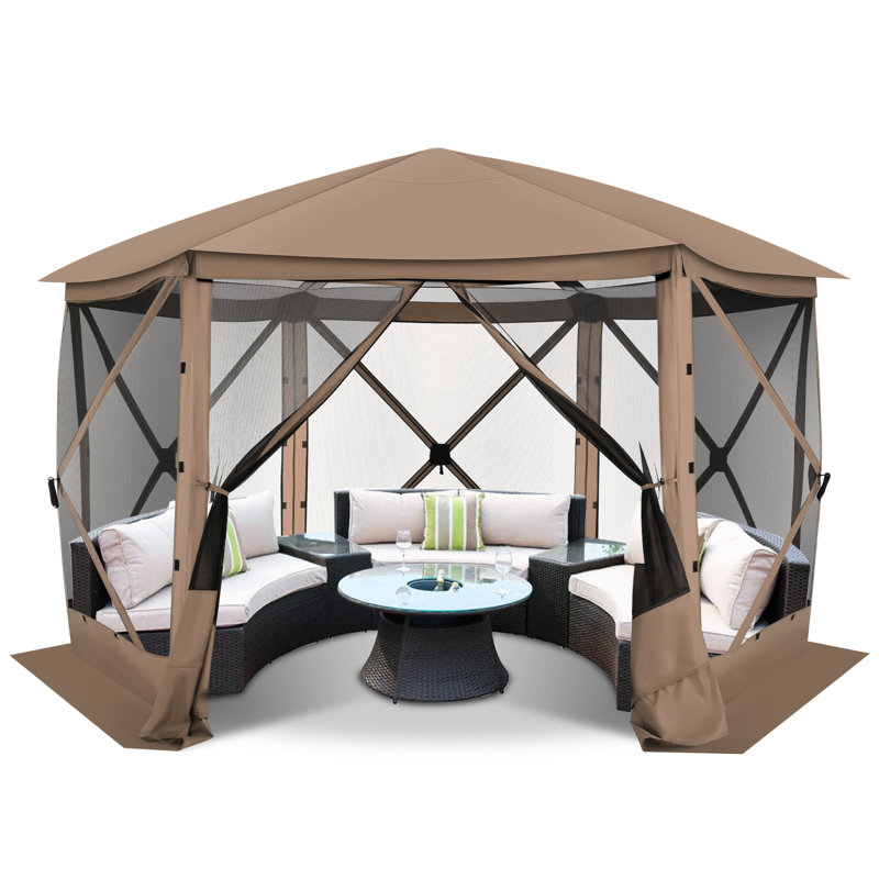 Pop-up abri de jardin, Kaki