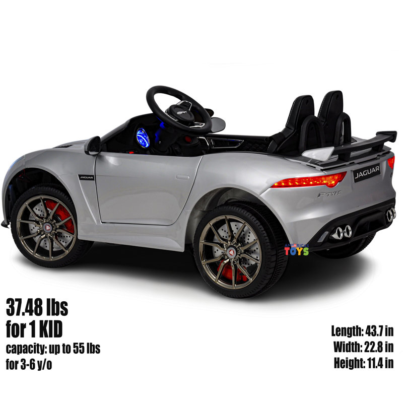 Americas Toys Project 1 Seater Ride On Car With Open Trunk