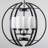 4-light Dimmable Modern Geometric Shaded Globe Chandelier With Glass Shade For Kitchen, Dining Room, Living Room, Bedroom, Entryway, Foyer-1430394798