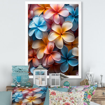 " Tropical Colors Plumeria Dreams I "