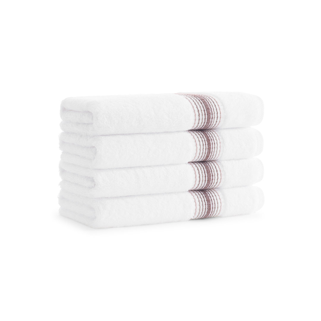 Merity Turkish Cotton Hand Towels (Pack of 4) (Set of 4) Breakwater Bay 
