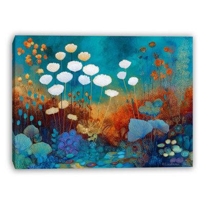 Autumn Stem Whisper Wrapped Canvas Wall Art