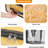 4Pcs Clear Storage Bags For Clothes With Zipper, Small Plastic Closet Organizers For Blankets Sweaters Bed Sheets Comforters Toys