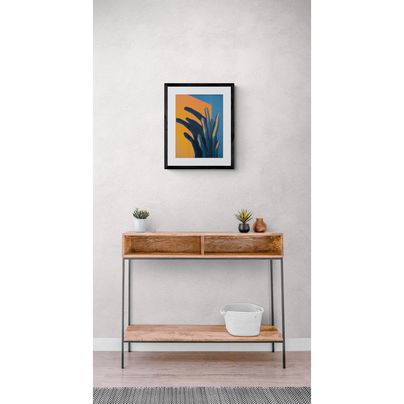 Cactus Shadow Print by Bob Nall, 31.25" H x 25.25" W 