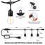 Outdoor String Lights with Remote, Weatherproof Patio Lights-129208545