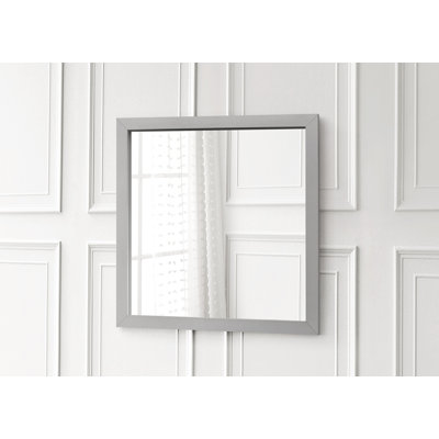 Fahema Engineered Wood Flat Wall Mirror