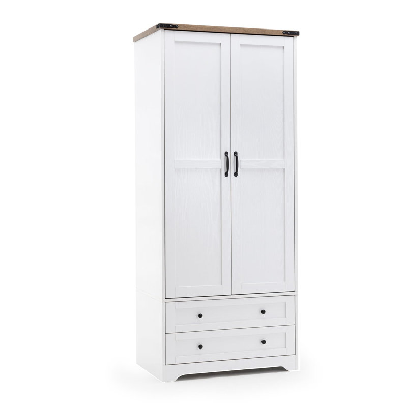 Armoire American Country, Blanc
