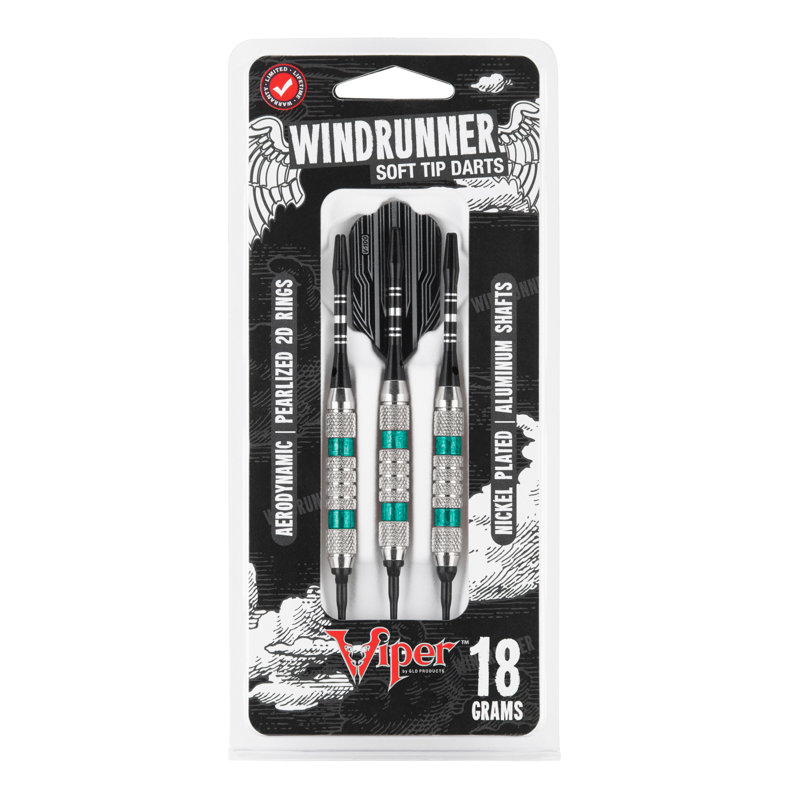 Fléchette Wind Runner, Bandes perlées vertes