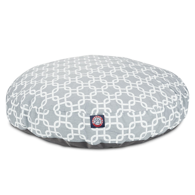 Oreiller pour animal de compagnie / classique, Gris, Grand (l 42 po x p 42 po x H 5 po)