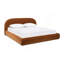 Lit plateforme tapissier Archie Puffy