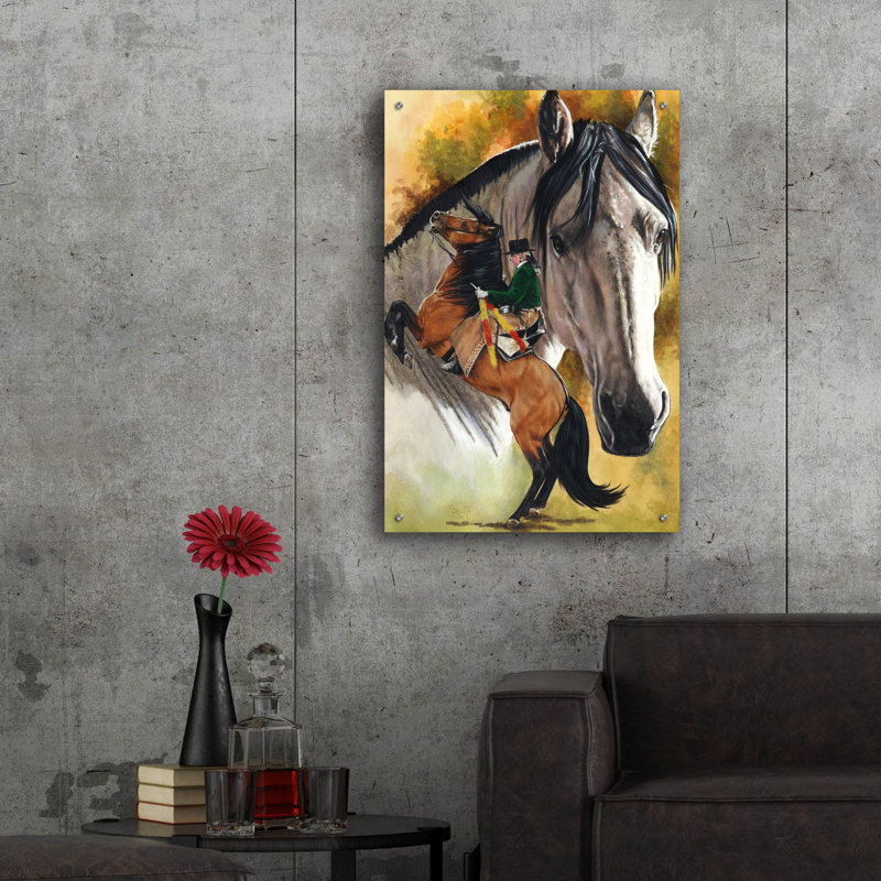 «Lusitano» par Barbara Keith, impression sans cadre, H 36 po x l 24 po x P 0,2 po