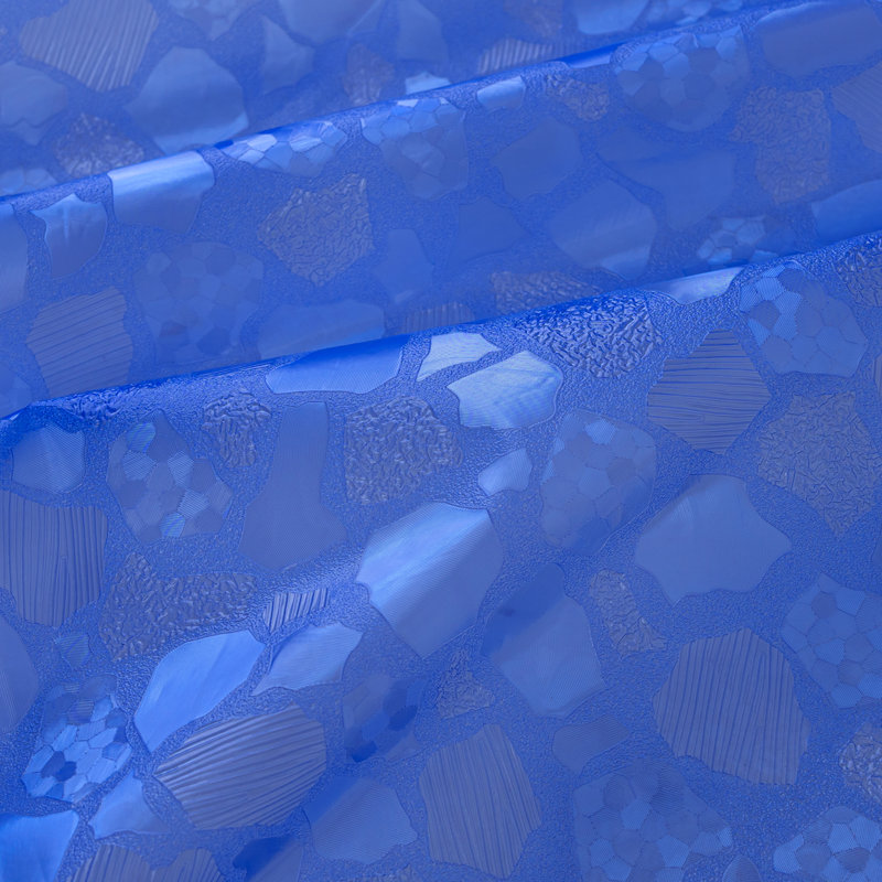 Doublure abstraite Shadena, Bleu