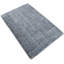 Tapis décoratif bleu tissé à plat à la main à motif géométrique feldspath